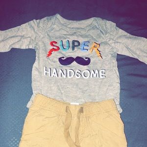 Boy outfit size 0-3 months